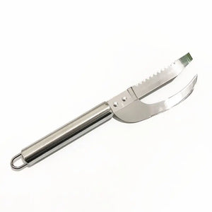 Stainless Steel 3 In 1 Fish Scale Knife, Cut/Scrape/Dig Maw Knife Scale Scraper, Sawtooth Peelers
