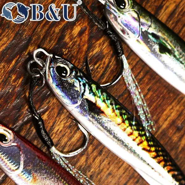 Metal Cast Jig - 3D Printed Spoon Casting Jigging for Saltwater Fishing